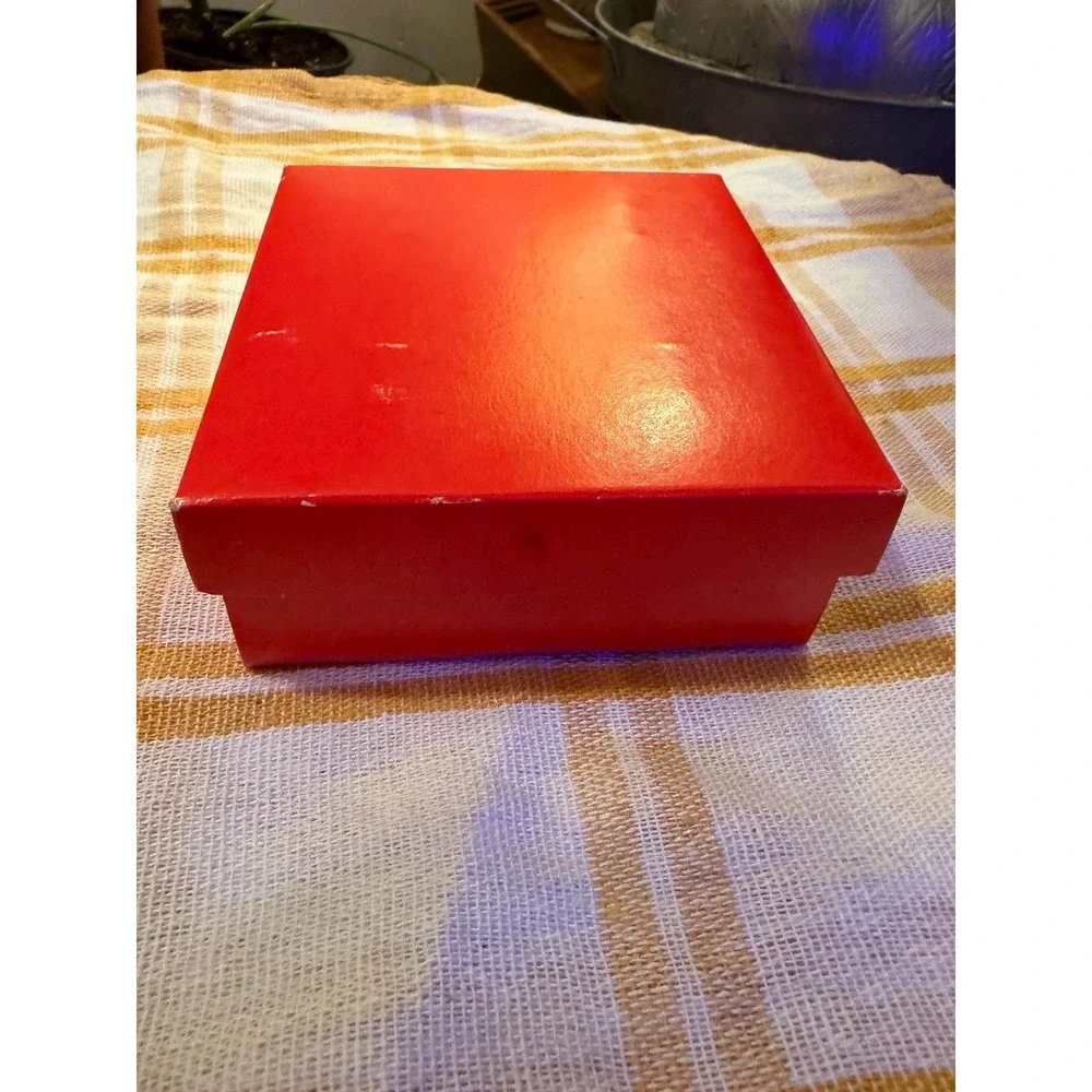 VTG Lefton Cardinal Napkin Holders Set 6 Mint Original Box #03041 Japan Ceramic